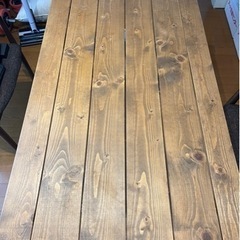 【値下げ】ダイニングテーブル(完成品)《元値20,000円》の画像