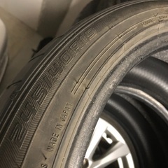 245-40/19 中古2本 交換 廃タイヤ込みの画像