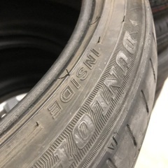 245-40/19 中古2本 交換 廃タイヤ込みの画像