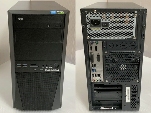 ガレリア デスクトップパソコン Core i5-4590 メモリ8GB SSD128GB HDD500GBを、直接引き取りに来て頂ける方に、10,000円でお譲りいたします。