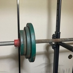 ベンチプレス＋ダンベル2つ　受け渡し者確定済みの画像