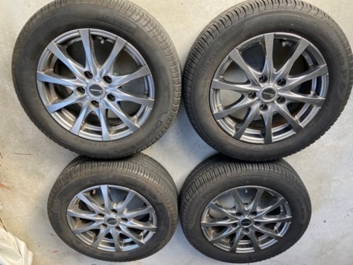 タイヤ　ホイールセット＋タイヤチェーン付き195/60R15