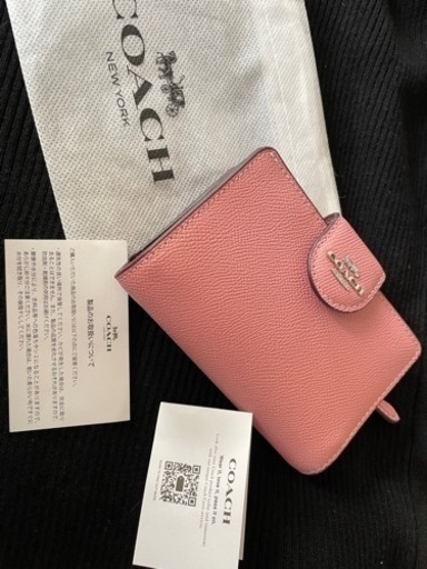 coach三つ折り財布【定価¥48900】