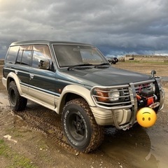 三菱　パジェロ　　クロカン　4wd ディーゼル　1ナンバー　寒冷...