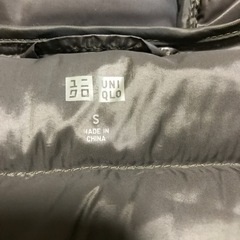 ユニクロ　ダウンコート　Sサイズ　の画像