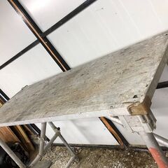 ☆彡アルミ製折り畳み式簡易足場!!!工事関係・業務用・仮設足場・軽天工事・天井工事・塗装工事・洗車台!!!の画像