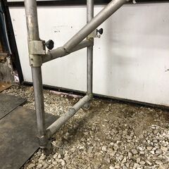 ☆彡アルミ製折り畳み式簡易足場!!!工事関係・業務用・仮設足場・軽天工事・天井工事・塗装工事・洗車台!!!の画像