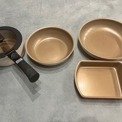 evercookフライパンセット6点(購入時1万円)の画像