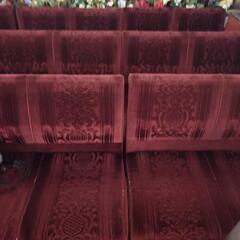 アンティークチェア　赤　昭和レトロ　スナックの画像