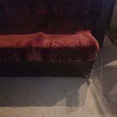 アンティークチェア　赤　昭和レトロ　スナックの画像