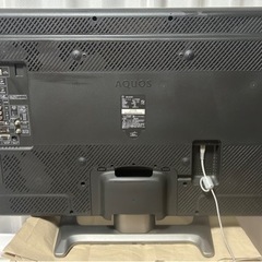 【取引完了】SHARP 37V型 AQUOS 液晶カラーテレビの画像