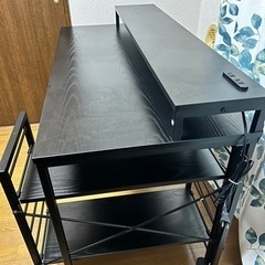 アイリスプラザ製 パソコンデスクの画像