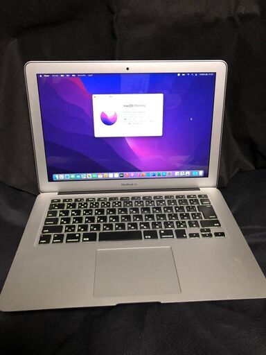 MacBook Air 13インチ Early 2015 MJVE2J/A・中古美品・MacOS(Monterey)＆Office2019とWin11(最新23H2版)＆Office2010との都度選択起動可能