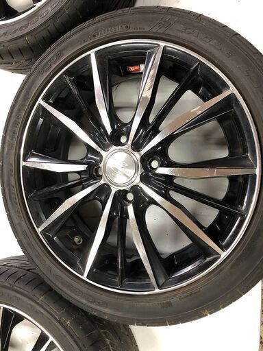 ☆彡軽自動車用アルミホイール+タイヤ４本セット!!!15インチ!!165/50-15!!!ほとんどの軽自動車に適合します。スタッドレス