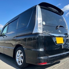 ガソリン代 節約☆S-HYBRID入りました‼️月々1.2万円〜分割払い可❗️車検付き！大人気☆ニッサン セレナ☆SDナビ付き☆走行中DVD見れます☆8人乗り☆ETC☆バックカメラ付き☆ドラレコ付きのフル装備☆両側電動スライドドア☆ ラクラク♪クルーズコントロール！ウィンカーミラー☆純正アルミ！フル装備☆事故修復歴無し☆車内広々三列シート‼️の画像