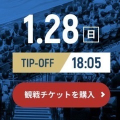 【お取引き中🙏💦】琉球ゴールデンKingsキングス1/28（日）チケット大人2枚の画像