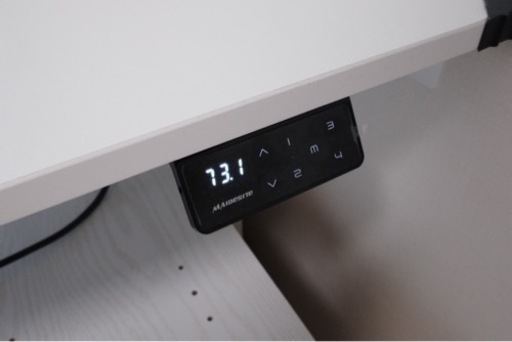 Maidesite 電動昇降デスク パソコンデスク 昇降デスク 幅120×奥行60