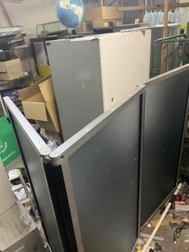 パーティーション　3連　幅85 大阪市発　配達可能　値下げ