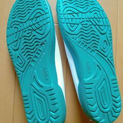 【新品】上履き　緑　23.5cm　New School Indoor Shoes Green 23.5cmの画像