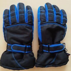 【ユーズド】スキー手袋　スノーグローブ　9-10歳　140cm　...
