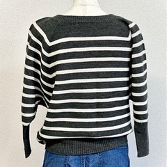 LNEDボーダーニット セールの画像