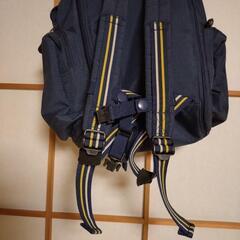 ミキハウス　リュック　紺の画像