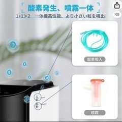 酸素発生濃縮器 家庭用酸素吸入器 JY-101 酸素濃縮器 酸素発生器 1〜7L / min　タッチパネル 酸素 リラックス の画像