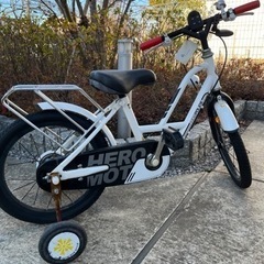 ヒーローモーターズ　白バイ自転車