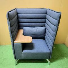②オフィスコム HIBIS  ハイバックソファ 1人掛け クッシ...