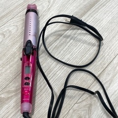 ヘアアイロン　カール・ストレート2刀流　スチーム機能付