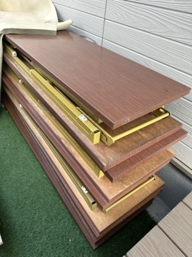 会議用机　長机　折りたたみ