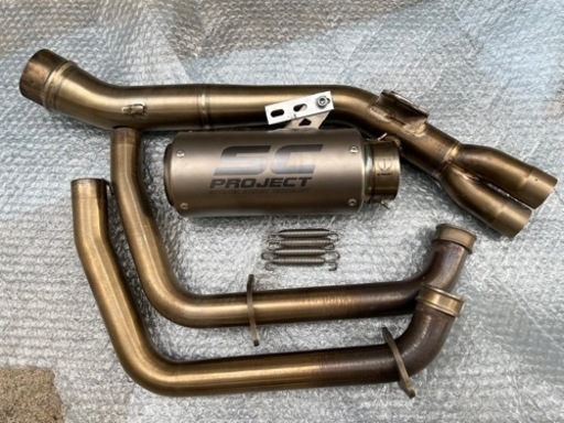 SCプロジェクト チタン YZF-R25 R3 フルエキマフラー