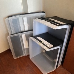 IKEA収納ケース6つ　大4小2