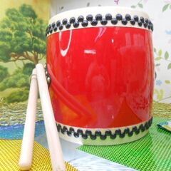 新品未使用上位仕様新品 21.000円　R沖縄大太鼓30cmバチ...
