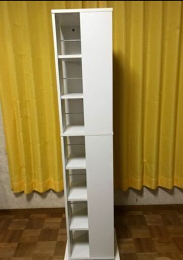 回転ラック　白