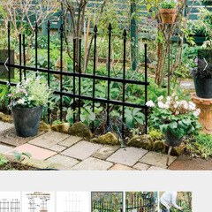 ガーデン　フェンスの画像