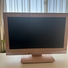 Panasonic ハイビジョン液晶テレビ　TH-L19C5 19V ピンクの画像