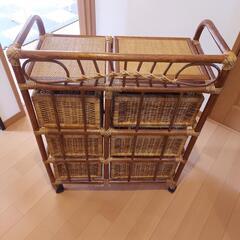 [決まりました]木製収納棚「カントリー調」の画像