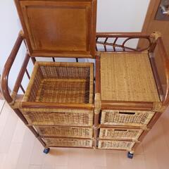 [決まりました]木製収納棚「カントリー調」の画像