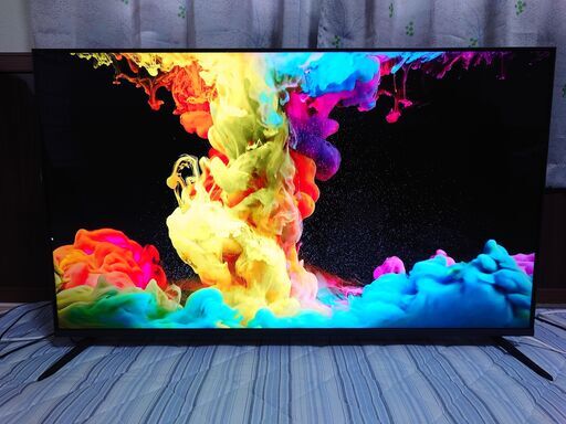 【中古美品！！】グリーンハウス 4K/HDR対応50V型ベゼルレス液晶テレビ GH-TV50DGE 2022年製