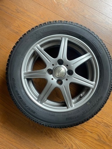 軽自動車用スタッドレスタイヤ　ホイール付き　4本セット