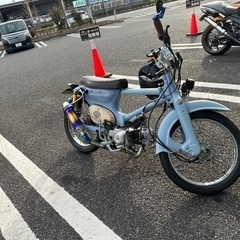 スーパーカブ　フルカスタム　ジャンクの画像