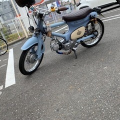 スーパーカブ　フルカスタム　ジャンクの画像