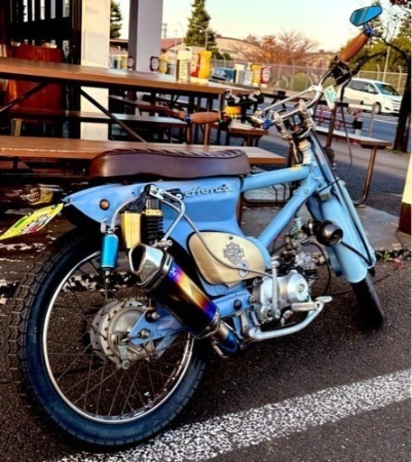 スーパーカブ　フルカスタム　ジャンク