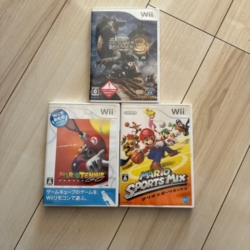 Wii ゲーム 3本