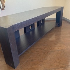 AVボード テレビ台160×42.5ダークブラウン