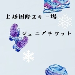 上越国際スキー場ジュニアチケット