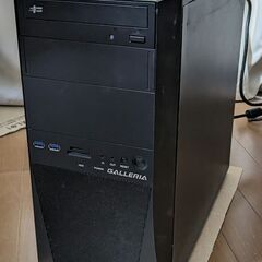 ガレリア ゲーミングPC/メモリ16GB/corei7 GTX1080/ValorantやAPEX、スパイダーマンにもの画像