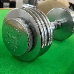 リサイクルショップどりーむ天保山店　No11241　ダンベル　鉄アレイ　インテリアにも　10㎏　ウエイトトレーニングの画像
