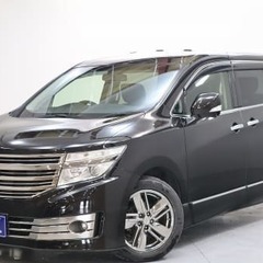 高級感あふれる黒本革シート！日産　エルグランド【自社ローンのオトロン】